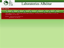 Tablet Screenshot of albeitar.com